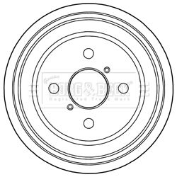 BORG & BECK Jarrurumpu BBR7217